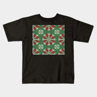 Knitted Christmas jacquard Kids T-Shirt